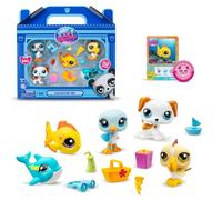 Littlest Pet Shop: Confezione figure, Serie 1, set da 5 pezzi - Spiaggia