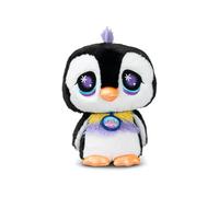 Littlest Pet Shop - Peluche Pinguino 25 cm - Littlest Pet Shop LPS Pinguino Deluxe - Peluche animali carini con grandi occhi scintillanti - Giocattolo per bambini dai 4 anni in su - BF00668