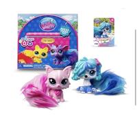 Littlest Pet Shop Serie 6 coppie di animali domestici con code snodate diffuse, 1 set, 2 animali da collezione, cerca di collezionare a partire dai 4 anni