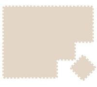 LittleTom 18 Pezzi Tappeto Gioco per Bambini in Piastrelle EVA 30x30 cm - Pavimento Morbido e Antiscivolo per Neonati - Superficie Puzzle Protettiva Ideale per la Cameretta dei Bimbi e Gioco a Terra