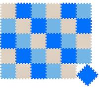 LittleTom 27 Pezzi Tappetino Puzzle per Bambini - 30x30 Tappeto Neonato Tatami da Gioco Schiuma EVA