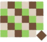 LittleTom 27 Pezzi Tappetino Puzzle per Bambini - 30x30 Tappeto Neonato Tatami da Gioco Schiuma EVA