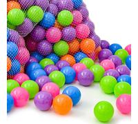 LittleTom 600 Palline di plastica Colorata Ø 6 cm per Piscina Giocattolo Bebè