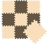 LittleTom 9 Pezzi Tappetino Puzzle per Bambini - 30x30 Tappeto Neonato Tatami da Gioco Schiuma EVA