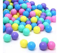 LittleTom Dalla Nascita: 50 Palline Colorate per Piscina Bambi 5,5cm - Giochi per Neonato e Bambini - Palla in Plastica per Gioco