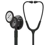 3M Littmann Stetoscopio per il monitoraggio Classic III, finitura nerofumo, tubo auricolare nero, 69 cm, 5811