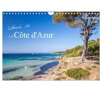 Littoral de la Côte d'Azur (Calendrier mural 2026 DIN A4 vertical), CALVENDO calendrier mensuel: Merveilleux littoral de la Côte d'Azur - Calendrier mensuel