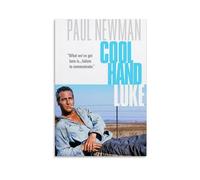 LITTPU Poster con stampa artistica di Luke con Paul Newman, decorazione da parete vintage per la casa, estetica classica, decorazione cinematografica, regalo unico per gli amanti del cinema, 30,5 x