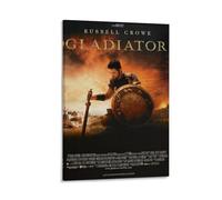 LITTPU Poster del film Gladiatore, Russell Crowe, decorazione da parete, opera d'arte classica del cinema di Roma, decorazione da parete per home theater, regalo per amanti del cinema, 50,8 x 76,2 cm