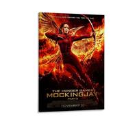 LITTPU Poster di Hunger Games Mockingjay Part 2, stampa artistica da parete con film d'azione e avventura, decorazione per la casa, regalo per gli amanti del cinema, stile vintage, 20,3 x 30,5 cm, con