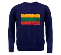 Lituania Bandiera - Adulti Felpa/Maglione - Vilnius Europa Paese Viaggio Trakai