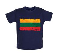 Lituania Bandiera - Bambino T-Shirt / Body - Vilnius Europa Paese Viaggio Trakai