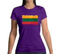 Lituania Bandiera - T-Shirt - Vilnius Europa Paese Viaggio