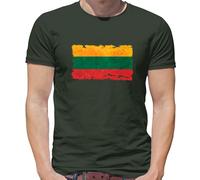 Lituania Bandiera - T-Shirt - Vilnius Europe Paese Viaggio