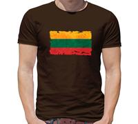 Lituania Bandiera - T-Shirt - Vilnius Europe Paese Viaggio