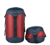 Litume Sacca Compressione, Sacco Compressore per Sacco a Pelo Leggero e Resistente all'Acqua con Chiusura a Coulisse per Campeggio, Escursionismo, Zaino(Rosso, Piccolo-6L)