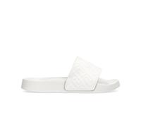 LIU-JO 4A6301-EX345-01111 GOLDIE-01-SLIPPER-MONOGRAM-WHITE Ciabatte Bambina PE26