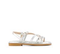 LIU-JO 4A6307-EX029-00532 YLENIA-01-METALLIC-SILVEE Sandali Bambina PE26