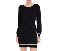 Liu Jo abito corto in maglia con strass nero M