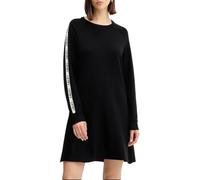 Liu Jo abito in maglia con banda logata nero M