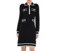 Liu Jo abito in maglia misto seta nero XS