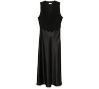 Liu Jo - Abito Lungo con Gilet Incorporato - - Dresses - Donna - Nero - L