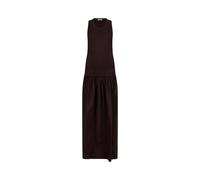 Liu Jo - Abito Lungo in Jersey con Aperture Laterali - - Dresses - Donna - Marrone - M