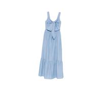 Liu Jo - Abito Lungo Maxi con Volant e Fiocco - - Dresses - Donna - Blu - L