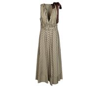 Liu Jo - Abito Midi Righe - - Dresses - Donna - Verde - M