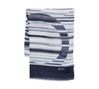 Liu Jo, ,Accessories ,Donna ,Blu ,ONE SIZE Sciarpa a righe