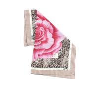 Liu Jo Foulard con Stampa Floreale, Rosa, 70x70 cm, 100% Poliestere, Modello 2A6053 T2745