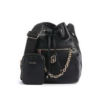 Liu Jo Achala S Borsa a secchiello nero, pelle sintetica, donna