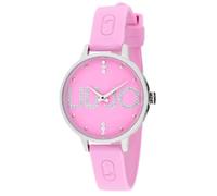 Liu Jo Orologio Donna Luxury COUPLE FRESH TLJ2174 Silicone Swarovski Rosa