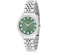 Orologio Liu Jo Donna Deluxe TLJ2257 Cassa Acciaio Quadrante Verde + Zirconi