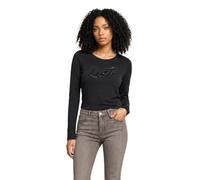 Liu jo Basic T-Shirt TF6245 JS003 T-Shirt Maniche Lunghe, Nero