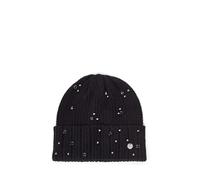 Berretto con strass 22222 NERO
