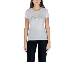 Liu Jo Bicolor Cotton T-Shirt - IT42|M