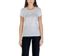 Liu Jo Bicolor Cotton T-Shirt - IT44|L