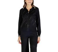 Liu Jo Black And White Viscose Cardigan - IT44|L