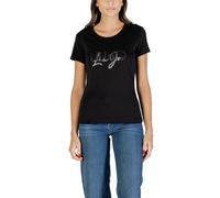 Liu Jo Black Cotton T-Shirt - IT44|L