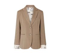 Liu Jo - Blazer a Spina di Pesce Wf6211T732Al9179 - - Jackets - Donna - Beige - S