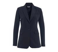 Liu Jo - Blazer monopetto con revers a lancia - - Jackets - Donna - Blu - M