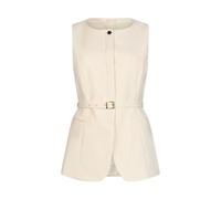 Liu Jo, ,Blouses & Shirts ,Donna ,Beige ,M Gilet senza maniche