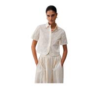 Liu Jo, ,Blouses & Shirts ,Donna ,Bianco ,S Camicia TS M/L Natural Flower Sequi