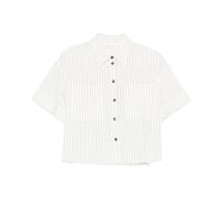 Liu Jo, ,Blouses & Shirts ,Donna ,Bianco ,XS Camicia a Righe con Bottoni