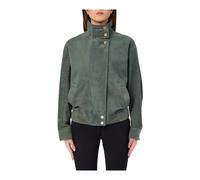 Liu Jo - Bomber in camoscio - - Jackets - Donna - Verde - M