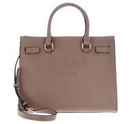 Liu Jo Borsa a Mano Halona, 32 x 26,5 x 15,5 cm, Similpelle, Cammello, con Tracolla Regolabile