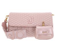LIU JO borsa a tracolla Achala Crossbody M Rose Smoke Metallizz