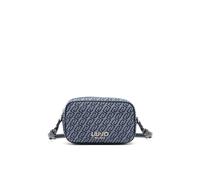 LIU JO Piccola borsa a tracolla in denim con motivo jacquard