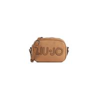 Liu Jo Borsa a Tracolla Ferielle M in Camoscio Cammello | 22 x 14,5 x 6 cm, Tracolla Regolabile, Chiusura a Cerniera, Tasca Interna, 100% Poliestere